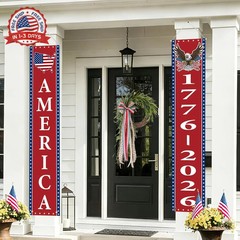 250th Anniversary American Banners – 2 Pack 4th of July Decorations Banner – 177