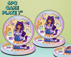 Aphmau Party Supplies happy birthday centerpiece decoration balloon cupcake gift