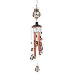 Wind Chimes with Owl Design for Relaxation in Gardens and Indoor Spaces
