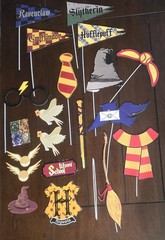 HUGE 320 Piece HARRY POTTER Party Supplies 12 Backdrops,Decor, Favors, Birthday