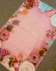 Assortment of backdrops and decorations for photography/photoshoots or parties.
