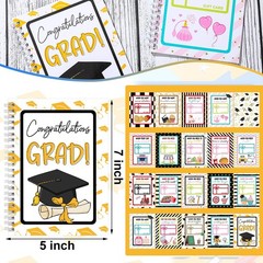 Graduation Gift Card Book 7×5 Inch College Survival Album for Grads
