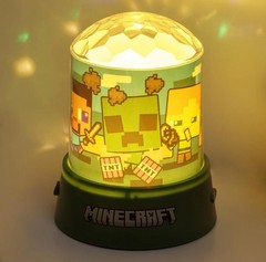 Paladone Minecraft Party Projection Light. officially licensed RGB LED Lamp