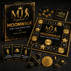 * MJ Inspired Moonwalk Dance Challenge Game | Physical Party Game