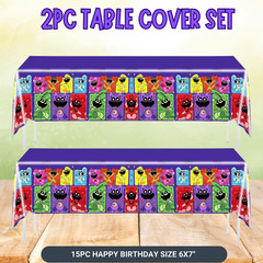 Smiling Plushy Tableware party supplies decoration balloons birthday centerpiece