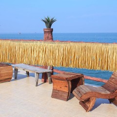 105 ft Natural Raffia Grass Table Skirts Fringes Hawaiian Luau Straw Grass Skirt