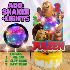 HOPPERS Plushy Tableware party supplies decoration balloons birthday centerpiece