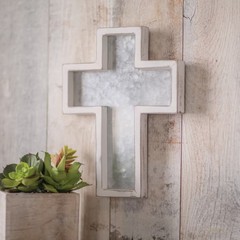Rustic Wall Cross, All Seasons, Home Decor, Wall Decor, 1 Piece