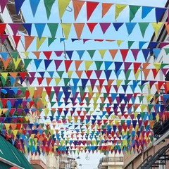 Colorful Pennant Banner Flags Multicolor Bunting String Garland 1020′ 720PC