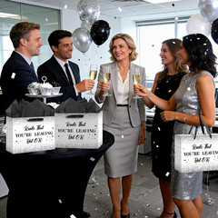 Farewell Going Away Party Decorations,Rude That You’Re Leaving but Ok Gift Bags