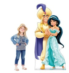 Aladdin and Jasmine Decorative Cutout 72×34 Perfect for Parties Events Decor