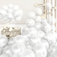 Cream White, Ivory Beige Balloons – Metallic Gold, Pearl White Sand – Neutral &