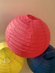 PAPER LANTERN Japanese Set Of 3 Home Decor Birthday Party Wedding Holiday Kids
