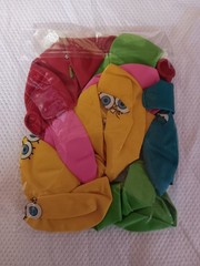 SpongeBob Happy Birthday Kit – Balloons, Banner, Large And Small Plates Etc
