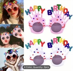 1 Pcs Happy Birthday Sunglasses,Birthday Photo Props Funny Novelty Glasses