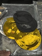 40th Birthday Party Decorations Black & Gold See Description