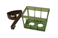 1/6/12 Piece Pew Flower Holder with Pew Clip for 0.5″ to 3″ Thick Pews or Chairs