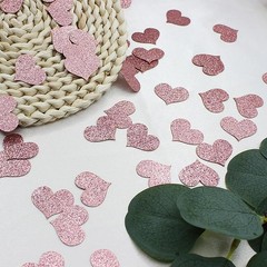 Rose Wedding Table Confetti, Bridal Shower Decorations Bride to Be Confetti G…