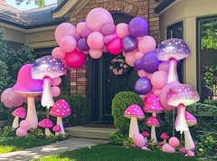 Fairy Balloons Butterfly Balloons for Fairy Birthday Party Decorations Butter…