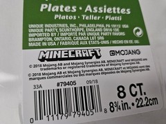 2018 Minecraft Birthday Party Decorations And Supplies Lot New In Packages