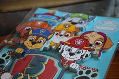 PAW Patrol Birthday Table Decoration Cartoon Characters Cake Topper