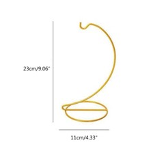 Functional Glass Ball Holder Plant Hanging Hook Iron Bracket Micro Mold