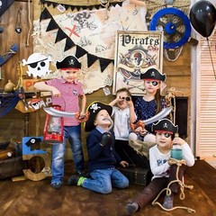 36 Pcs Pirate Hat Set Pirate Party Favors 12 Pcs Pirate Hats 12 Pcs Inflatabl…