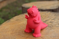 Godric the Tiny Godzilla – Cute rendition inspired by the Gojira Japanese movies