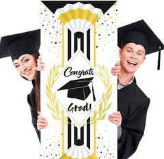 Graduation Backdrop Banners Graduation Decorations – 3 Pack FAST SHIPPING