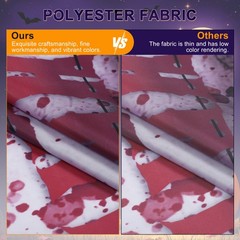 Halloween Handprint Door Windoor Cover for Halloween Eve Background Party Wall