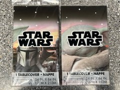 WOW 2 Star Wars The Mandalorian & Baby Yoda Table Cover 54″ X 84″ FAST FREE SHIP