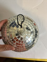 8″ Mirror Disco Ball with Hanging Ring for dance Party Club effect Party DJ