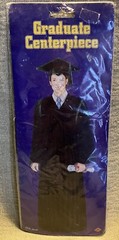 1995 Beistle Creation Male Graduate Honeycomb Full Open Table Decor Centerpiece