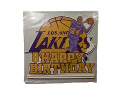 LA Lakers Birthday Party Decorations Set Featuring Kobe&LeBron50PCS,TTG&SPTS.