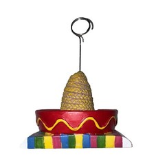3” Multicolor Sombrero Party Ballon & Card Holder