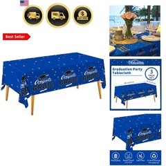 Graduation Decorations 2026, Gongrats Grad Tablecover for Graduation Party Su…