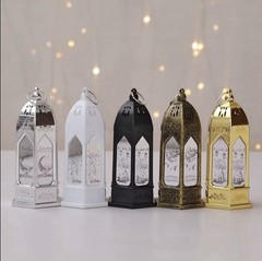 Ramadan LED Lantern Light Islamic Eid Mubarak Decor Battery Candle Lamp Gift