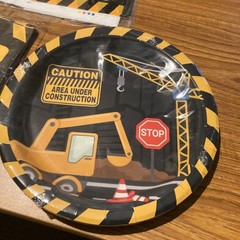 30+Pcs Construction Birthday Party Supplies Construction Theme Dump Truck Party