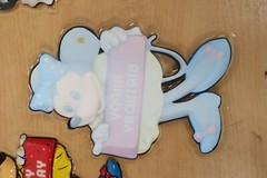 Vintage Disney Minnie Mouse Plastic Happy Birthday Party Wall Decorations 3D x10