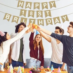 Customizable Beige Swallowtail Flags – 24 DIY Banners for Every Celebration