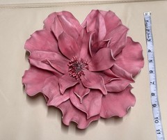 Paper Wall Flowers From Michaels Back Drop Wedding Baby Shower Pink White Decor