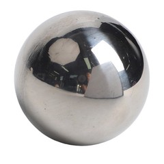 Reflective Stainless Steel Spheres for Enhancing Garden and Water Features