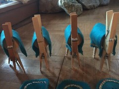 Cinco De Mayo 13 Donkey Horse Party Placecard Holder Cute Clothespin Decor Color