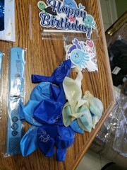 Under The Sea 42 Pc Birthday Party Supplies 2 Foil Curtains, 20 Balloons + More