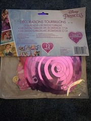 Disney Princess Party/Swirl Decorations – 2 Sets