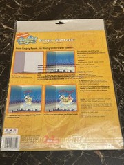 SpongeBob Patrick Sandy 2pc Scene Setter Nickelodeon Plastic Happy Birthday New