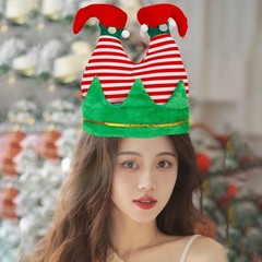 Christmas Santa Elf Pants Hat Lovely Headwear for Funny & Memorable Parties