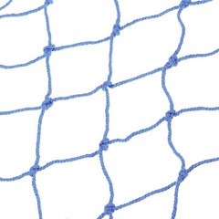 Decorative Fishing Net 40″x80″ Fish Net Party Decorative with Shell Haze Blue