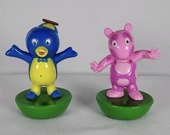 2007 The Backyardigans DecoPac Set Cake Topper Pablo And Uniqua NEW SEALED BAG