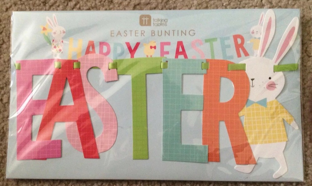 Talking Tables Easter Bunting 10 Feet